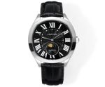 Drive De Cartier 40*41*12.5mm Cal.1904-PS MC Movement Black Face Men mirror quality cartier writing instruments Watch